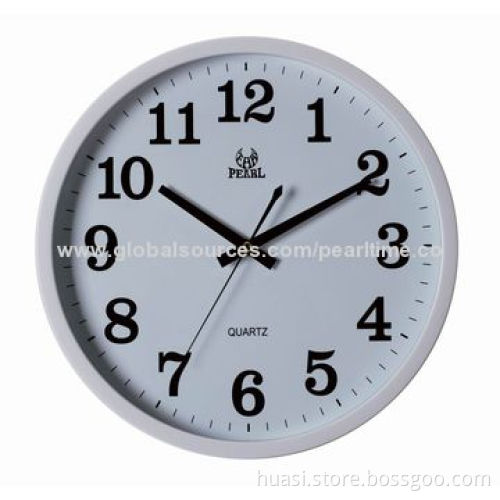 Wall Clock with Sweep, OEM Orders are Accepted, Customized Colors are WelcomeNew